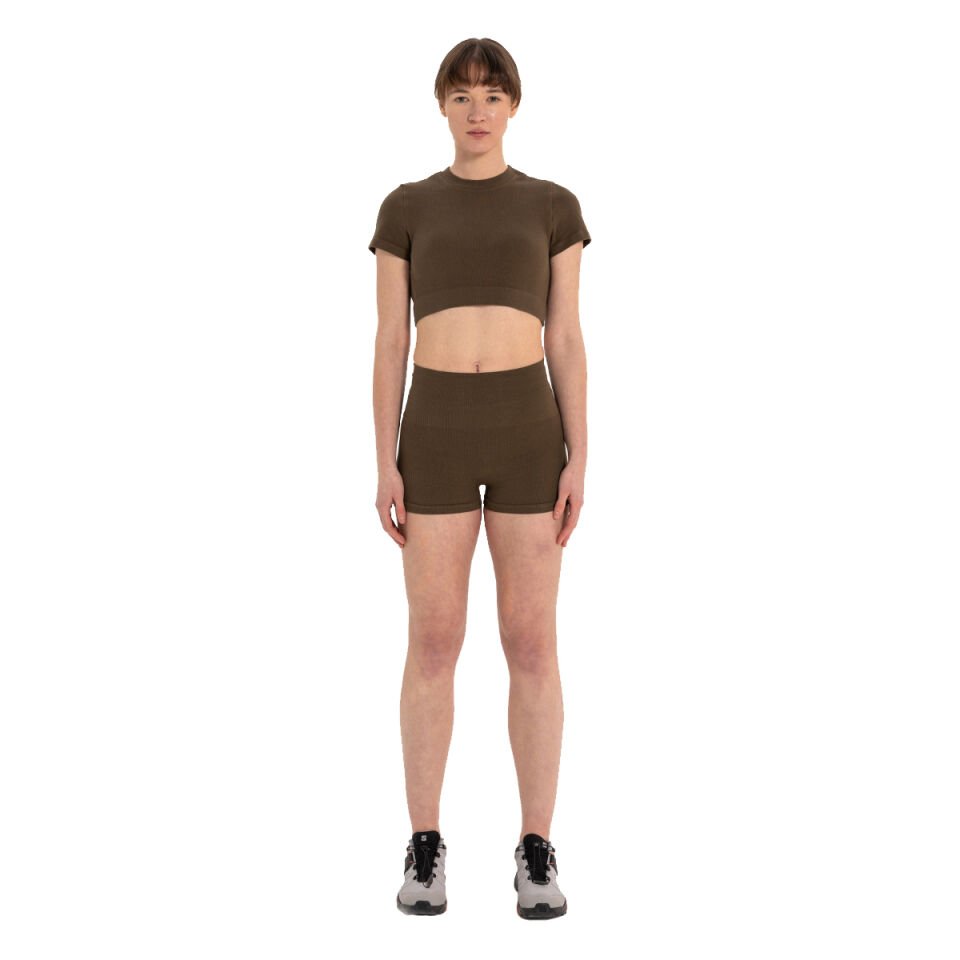 Seamless Cotton Yoga Shorts