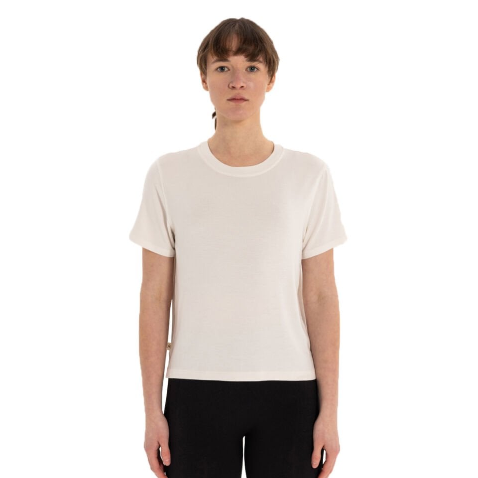 Modal Crew Neck Basic Yoga T-Shirt