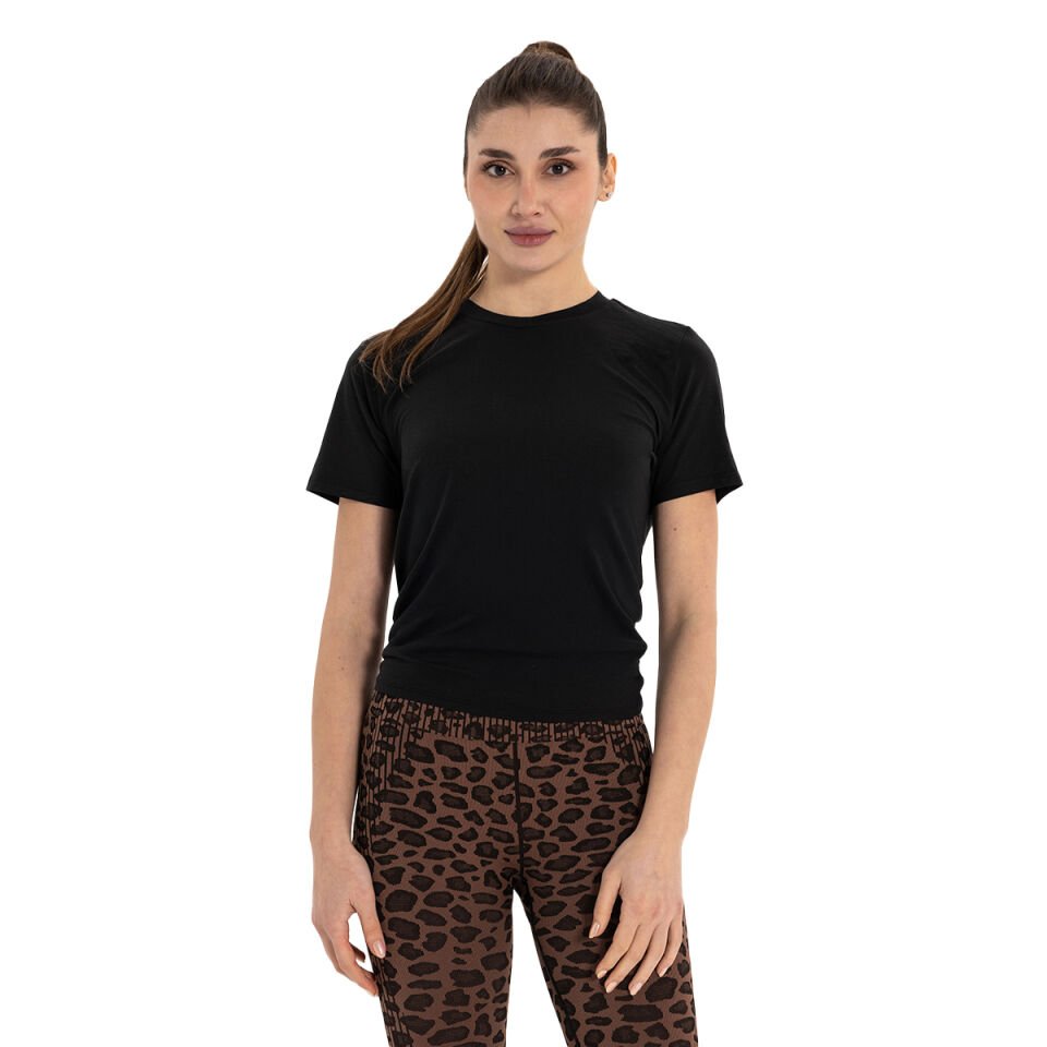 Modal Yoga T-Shirt with Back Tie