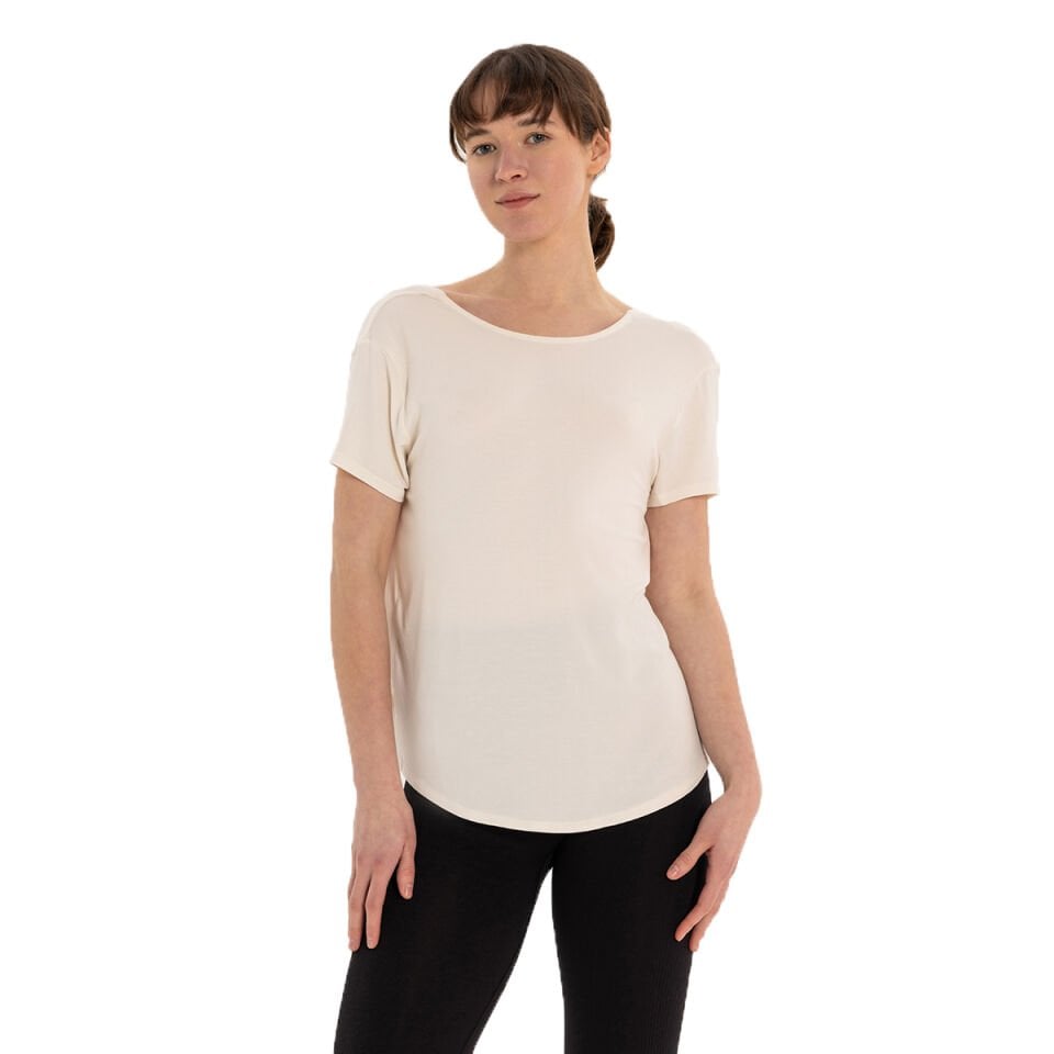 Back Detail Modal Yoga T-Shirt