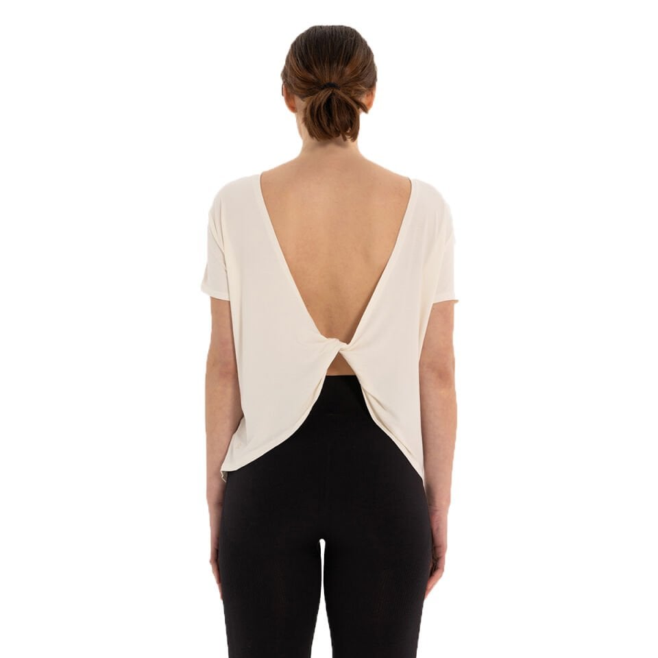 Back Detail Modal Yoga T-Shirt