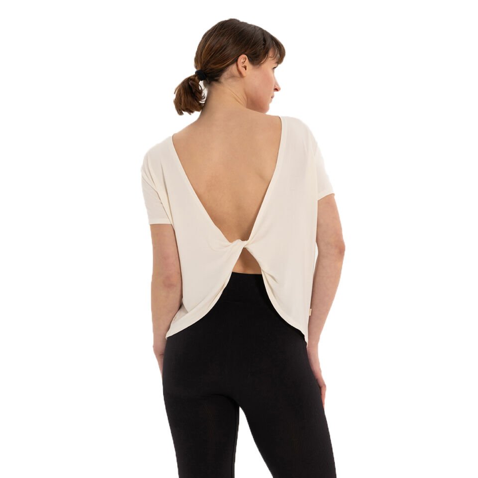 Back Detail Modal Yoga T-Shirt