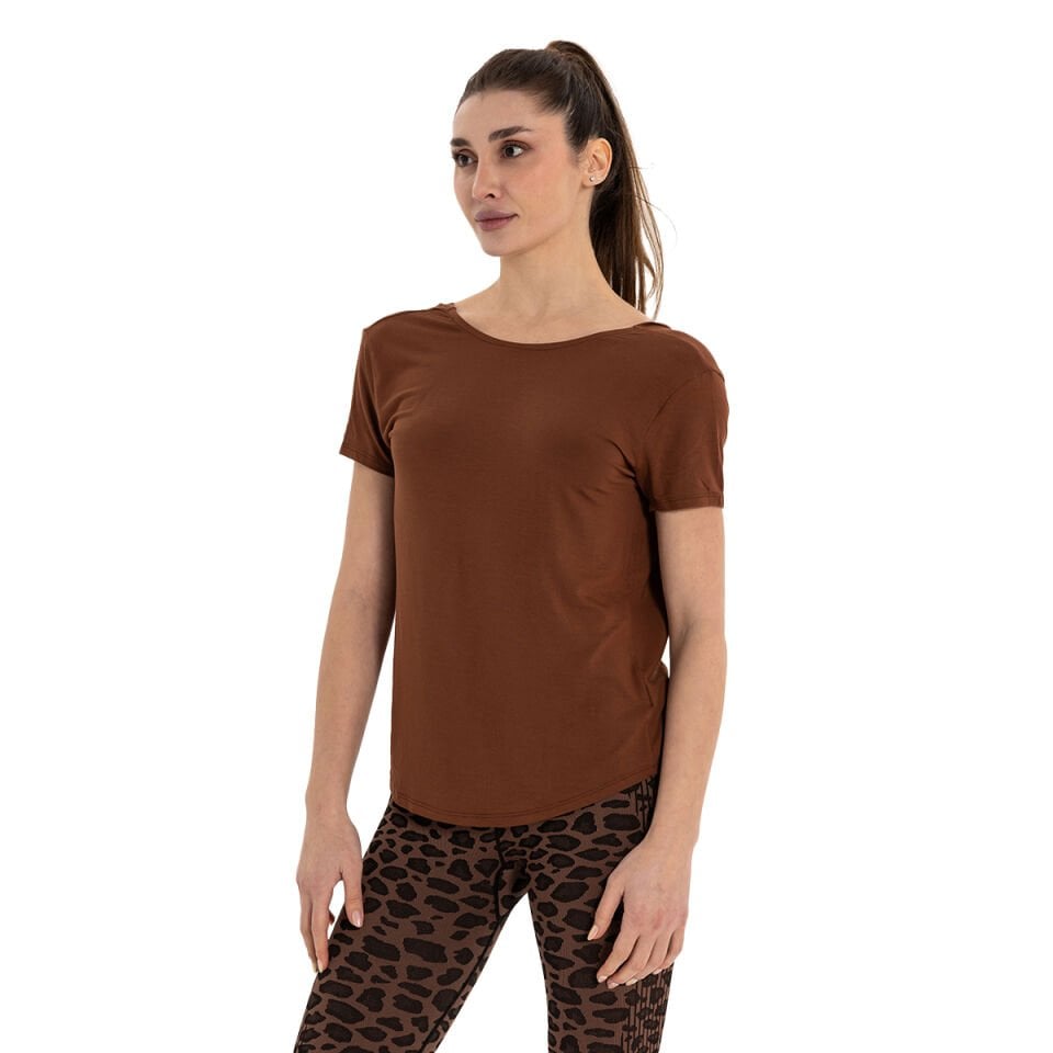 Back Detail Modal Yoga T-Shirt