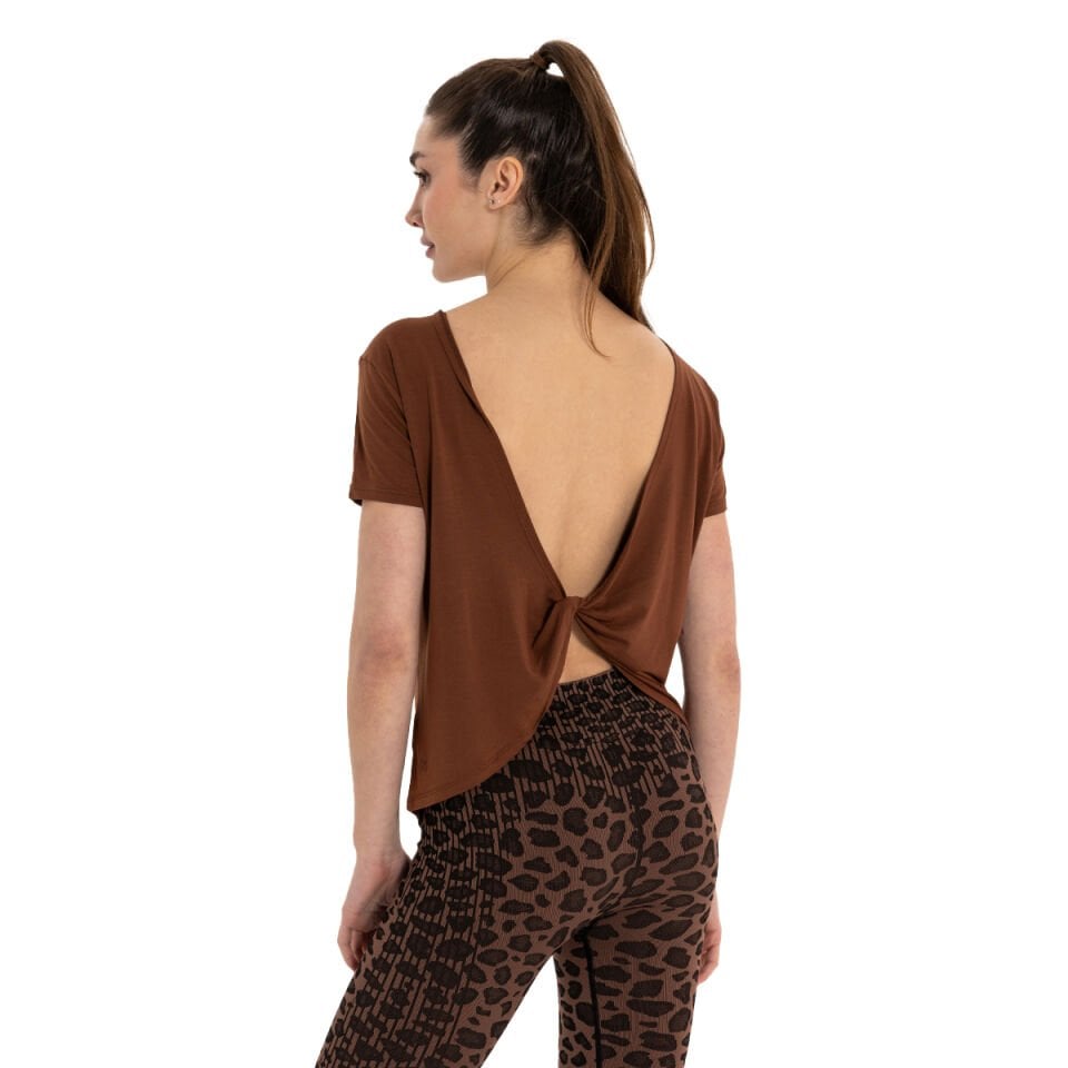 Back Detail Modal Yoga T-Shirt