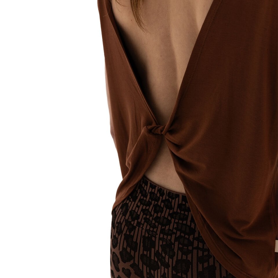 Back Detail Modal Yoga T-Shirt