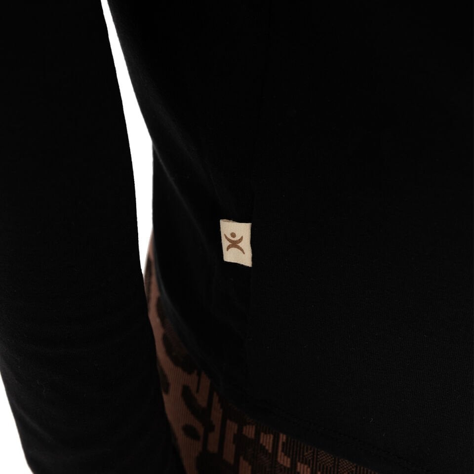 Back Detail Long Sleeve Modal Yoga T-Shirt