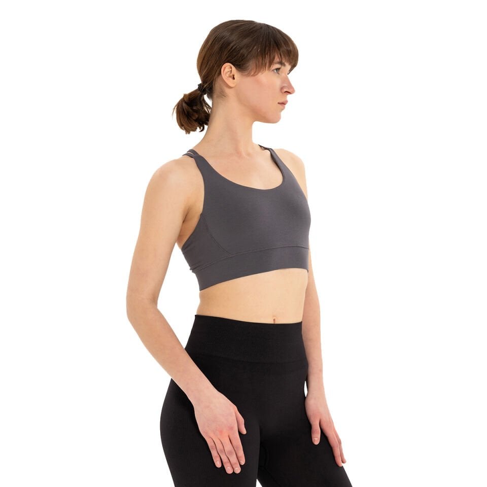 Double Strap Cross Back Yoga Bustier