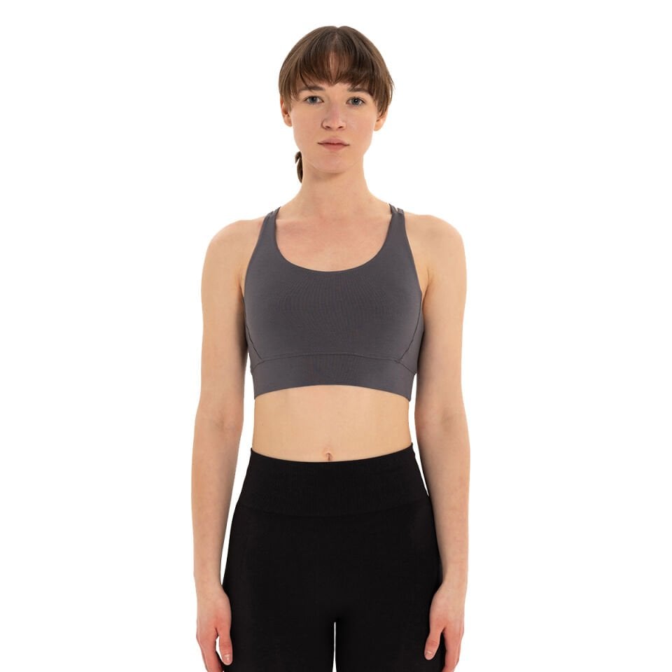 Double Strap Cross Back Yoga Bustier