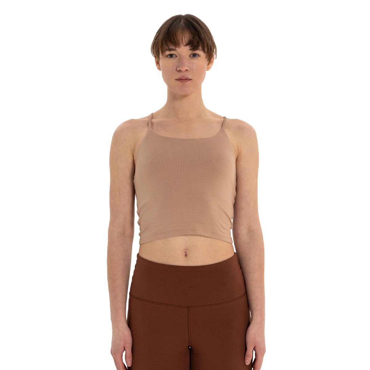 Back Detail Thin Strap T-Shirt