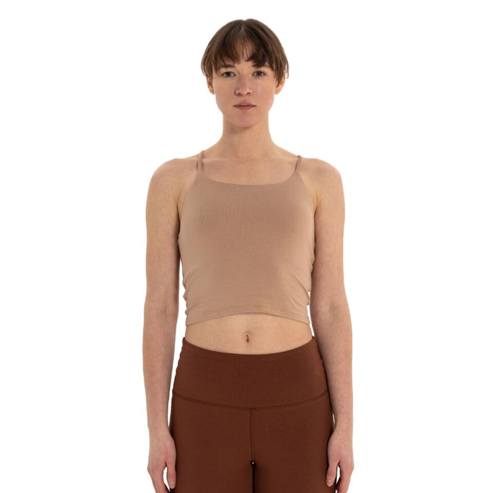 Back Detail Thin Strap T-Shirt