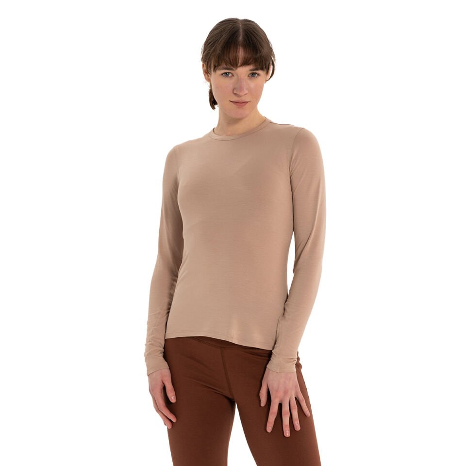 Long Sleeve Basic Modal Yoga T-Shirt