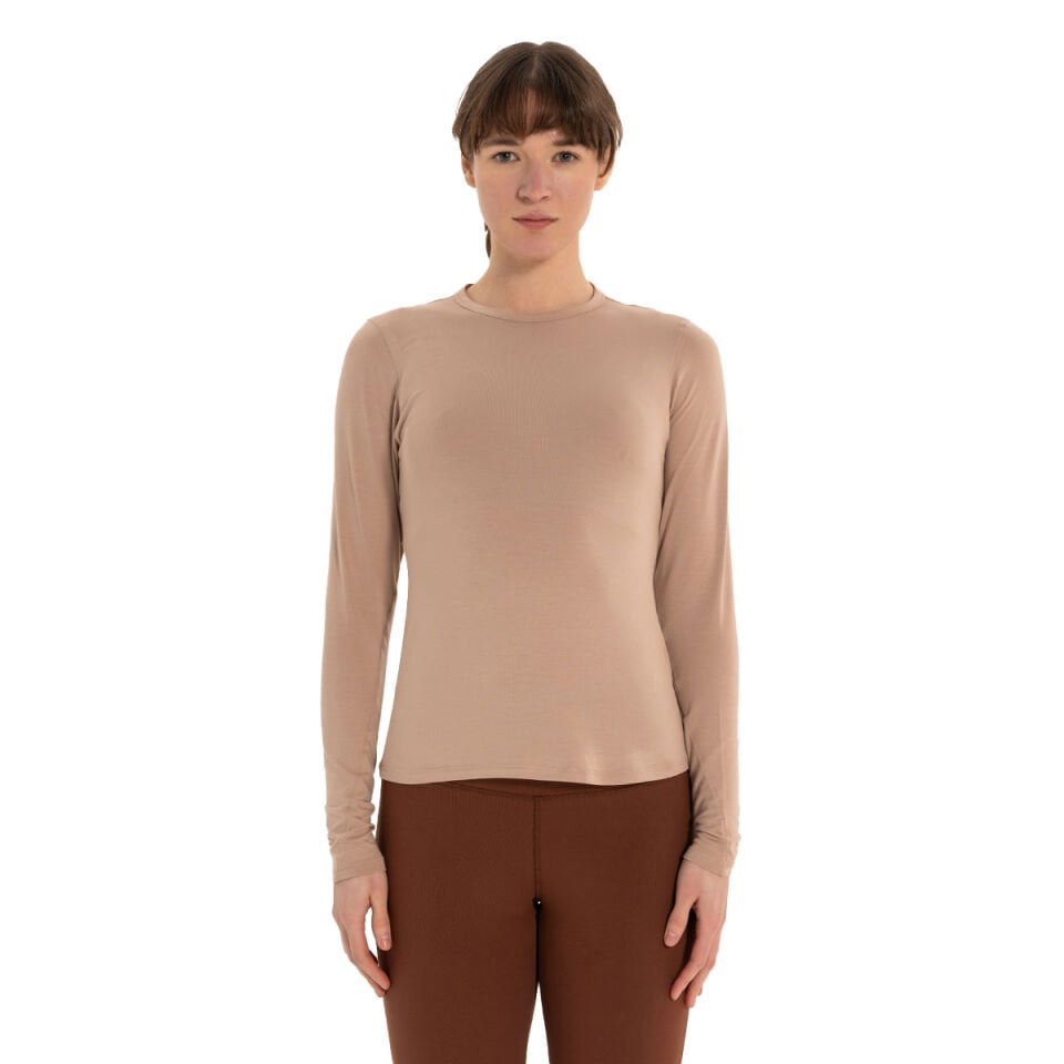 Inguz Uzun Kollu Basic Modal Yoga T-Shirt