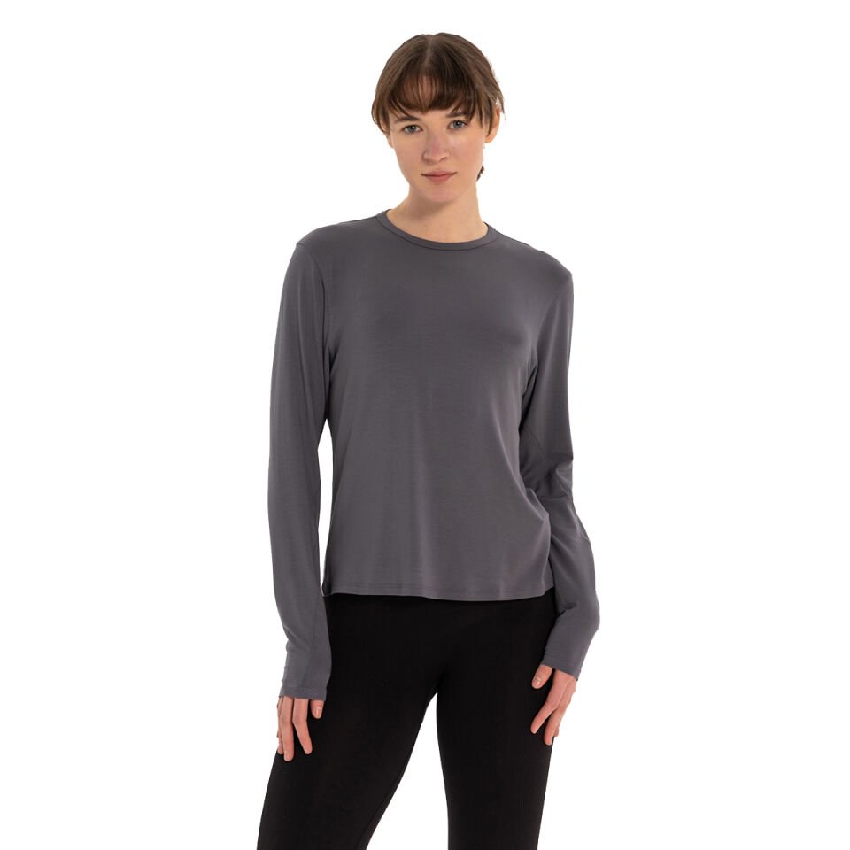 Long Sleeve Basic Modal Yoga T-Shirt