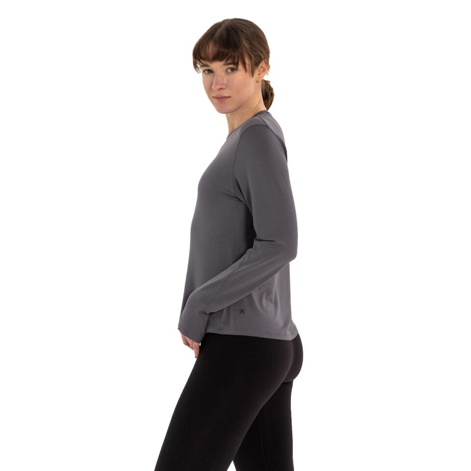 Long Sleeve Basic Modal Yoga T-Shirt