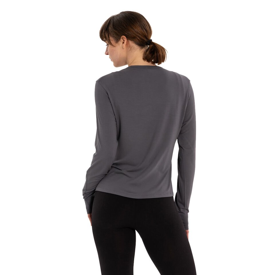 Long Sleeve Basic Modal Yoga T-Shirt