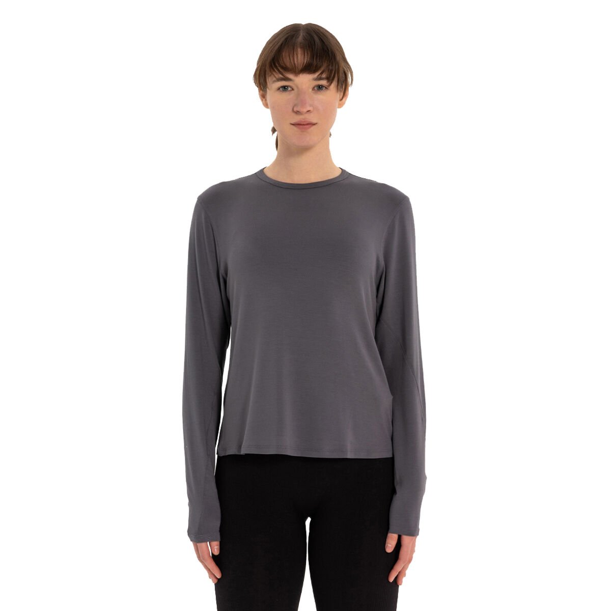 Long Sleeve Basic Modal Yoga T-Shirt