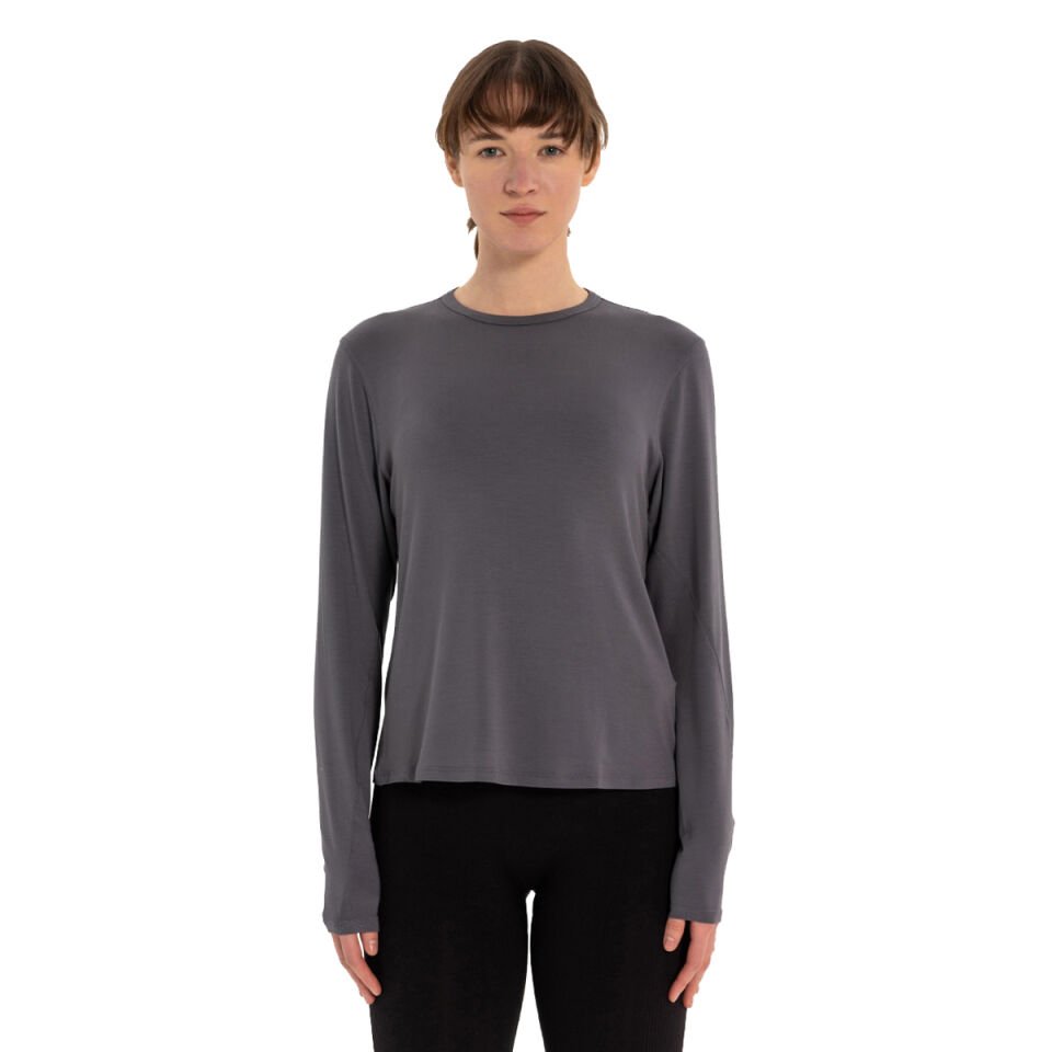 Long Sleeve Basic Modal Yoga T-Shirt