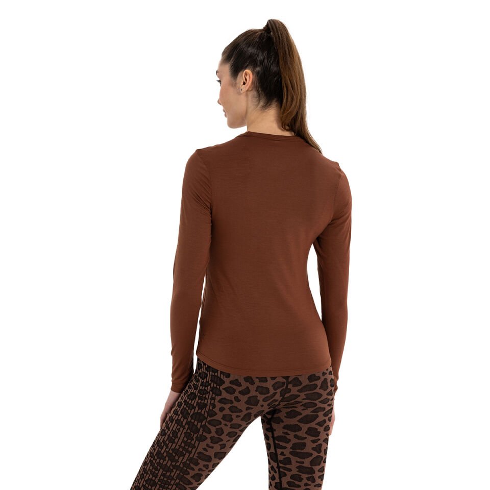 Long Sleeve Basic Modal Yoga T-Shirt