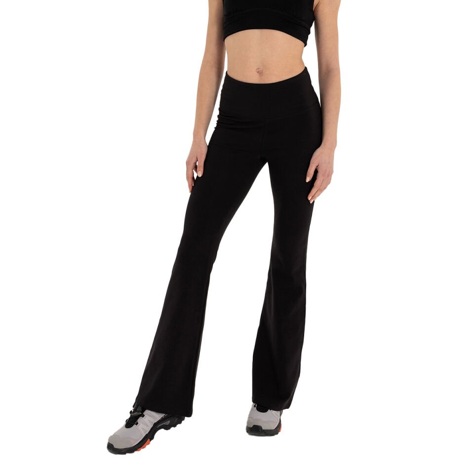Roll Up Flare Yoga Pants