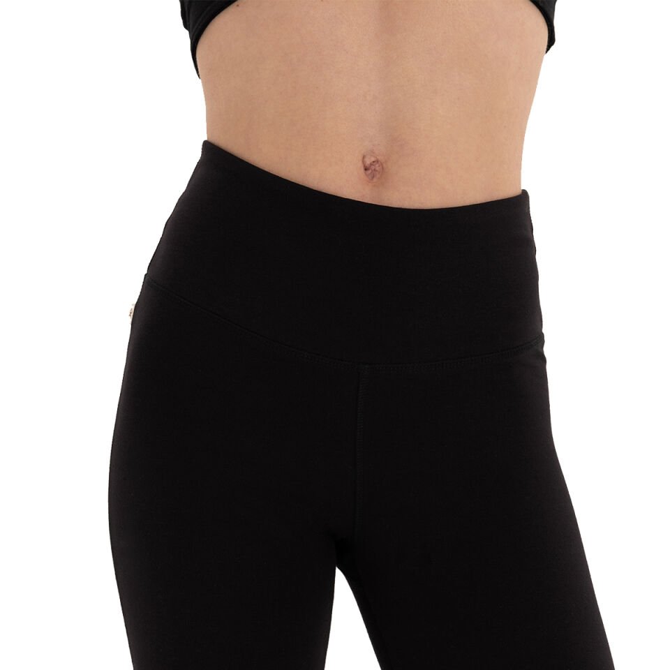 Roll Up Flare Yoga Pants