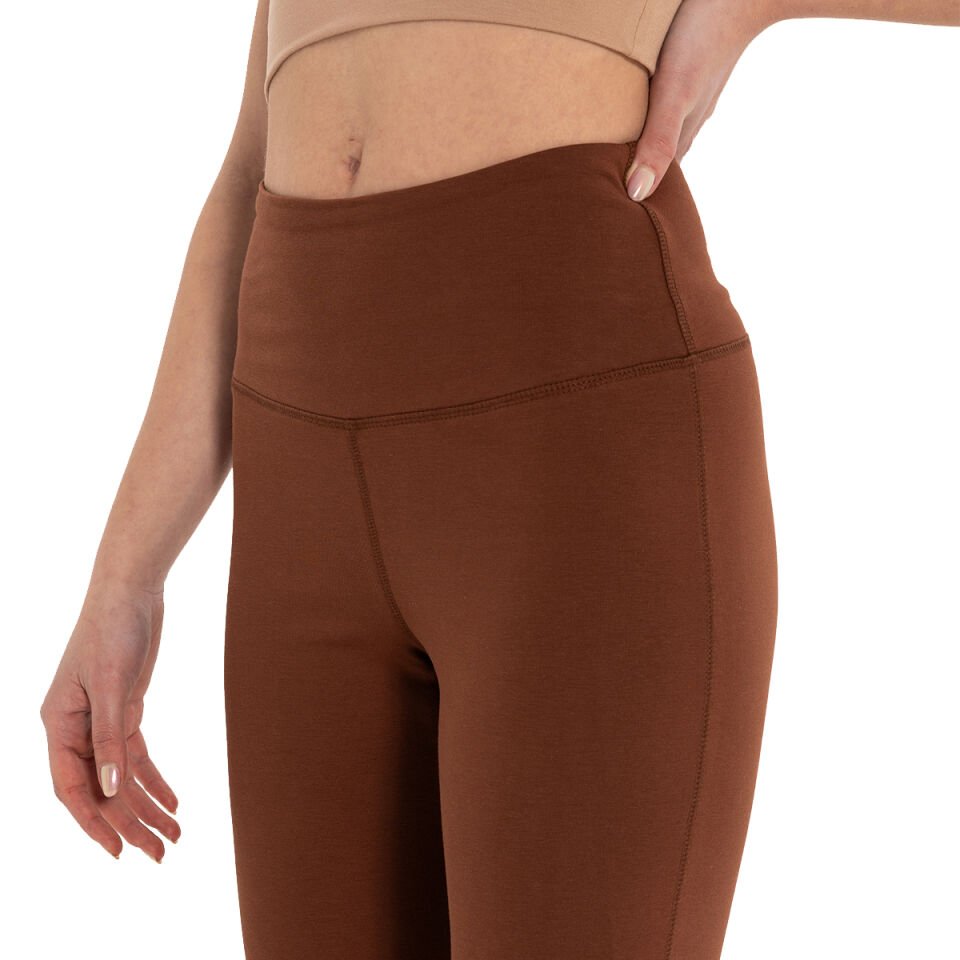 Roll Up Flare Toparlayıcı Yoga Pantolon