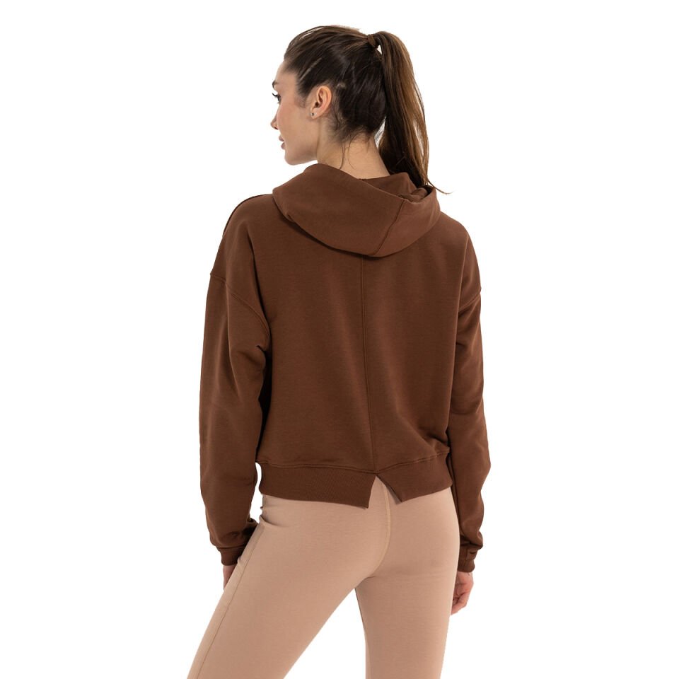 Inguz Kapüşonlu Organik Pamuk Hoodie