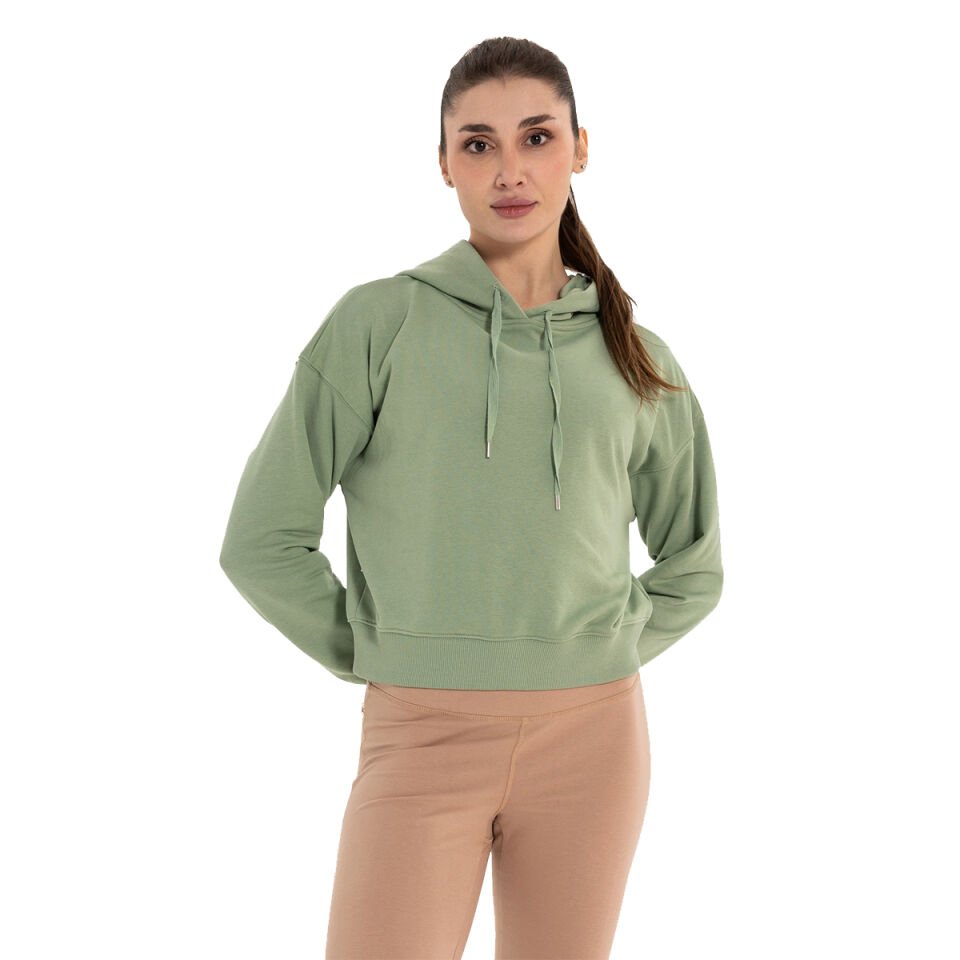 Inguz Kapüşonlu Organik Pamuk Hoodie
