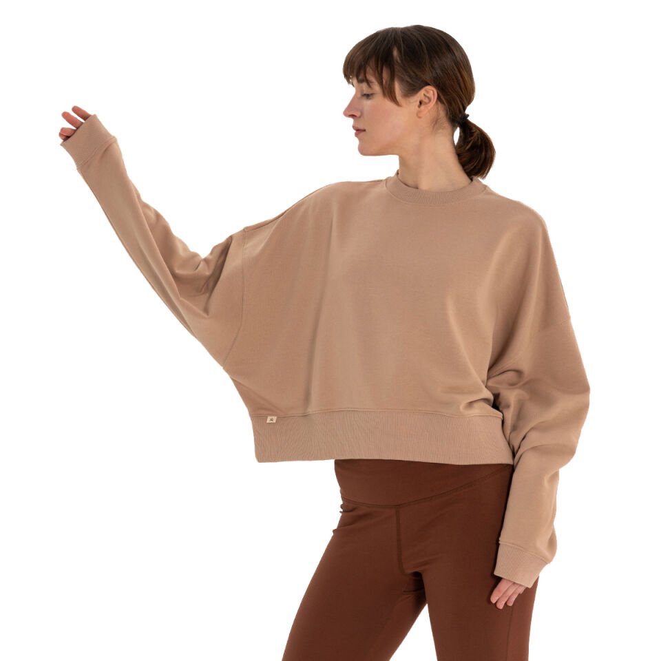 Organik Pamuk Oversize Sweatshirt