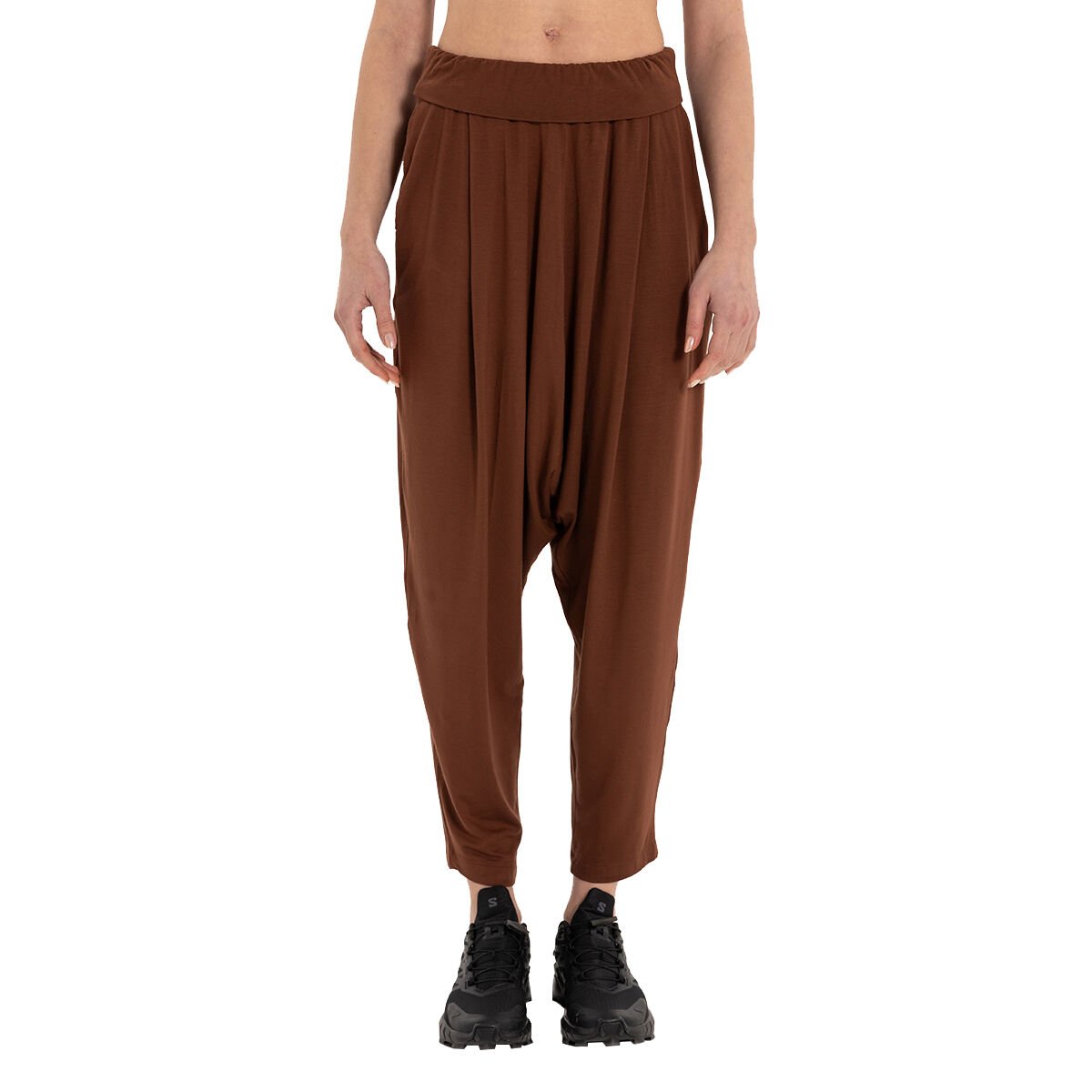Inguz Beli Katlanabilir Yoga Şalvar