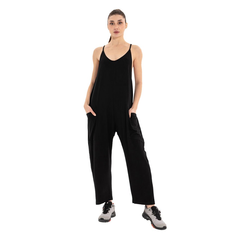 Pocket Detail Yoga Shalwar Jumpsuit