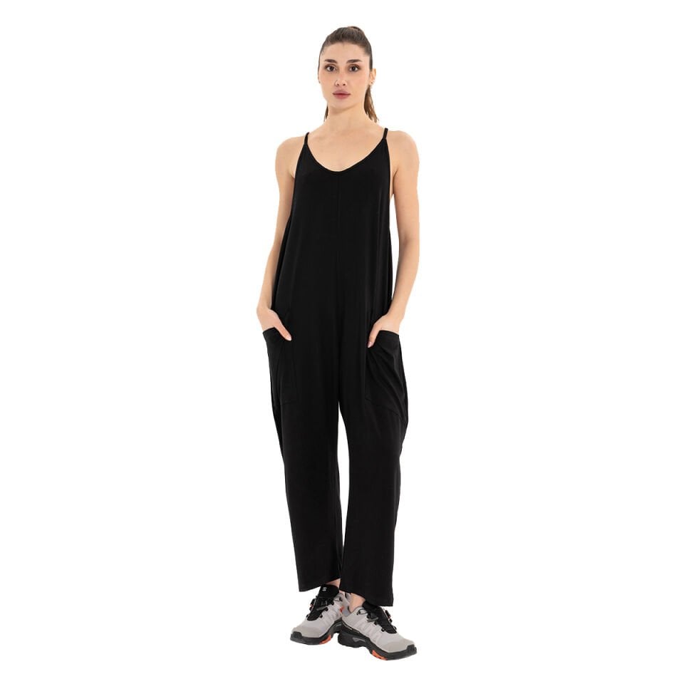 Pocket Detail Yoga Shalwar Jumpsuit