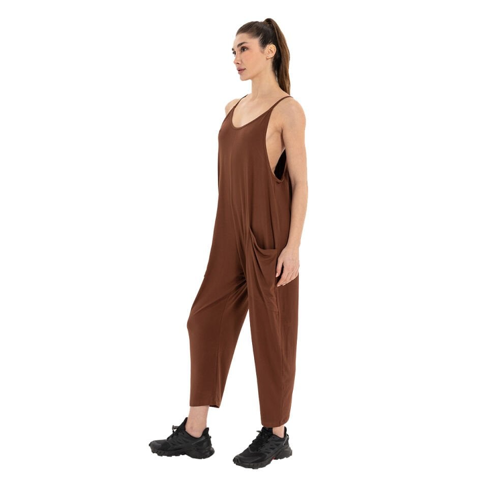 Pocket Detail Yoga Shalwar Jumpsuit