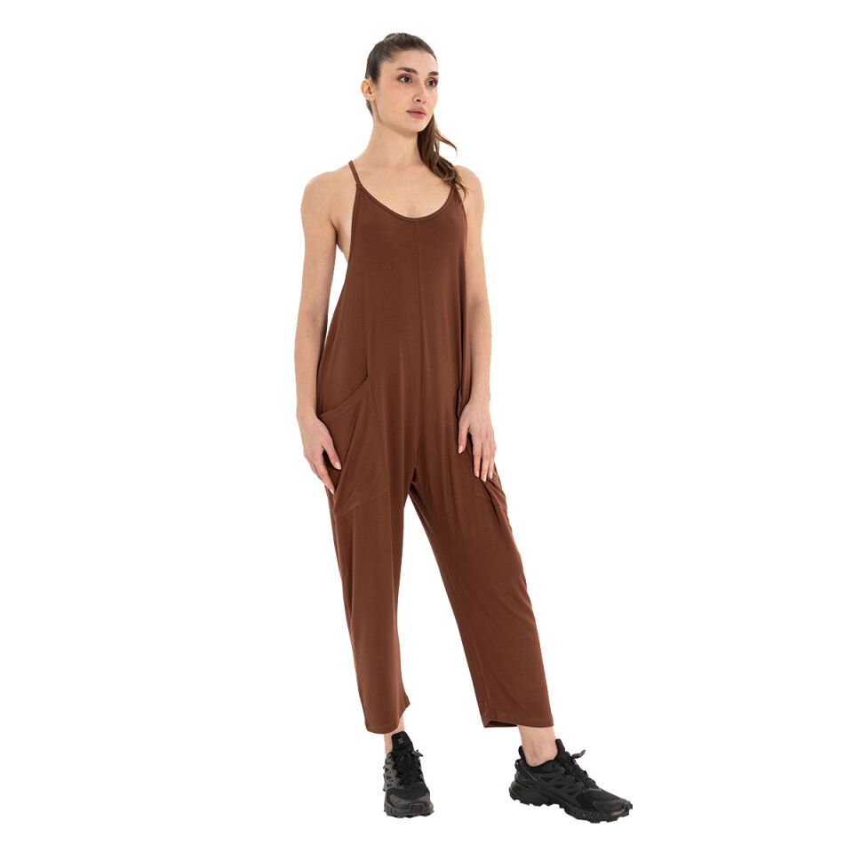 Pocket Detail Yoga Shalwar Jumpsuit