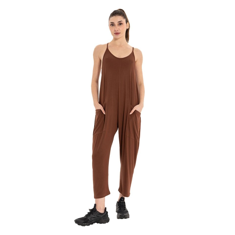 Pocket Detail Yoga Shalwar Jumpsuit