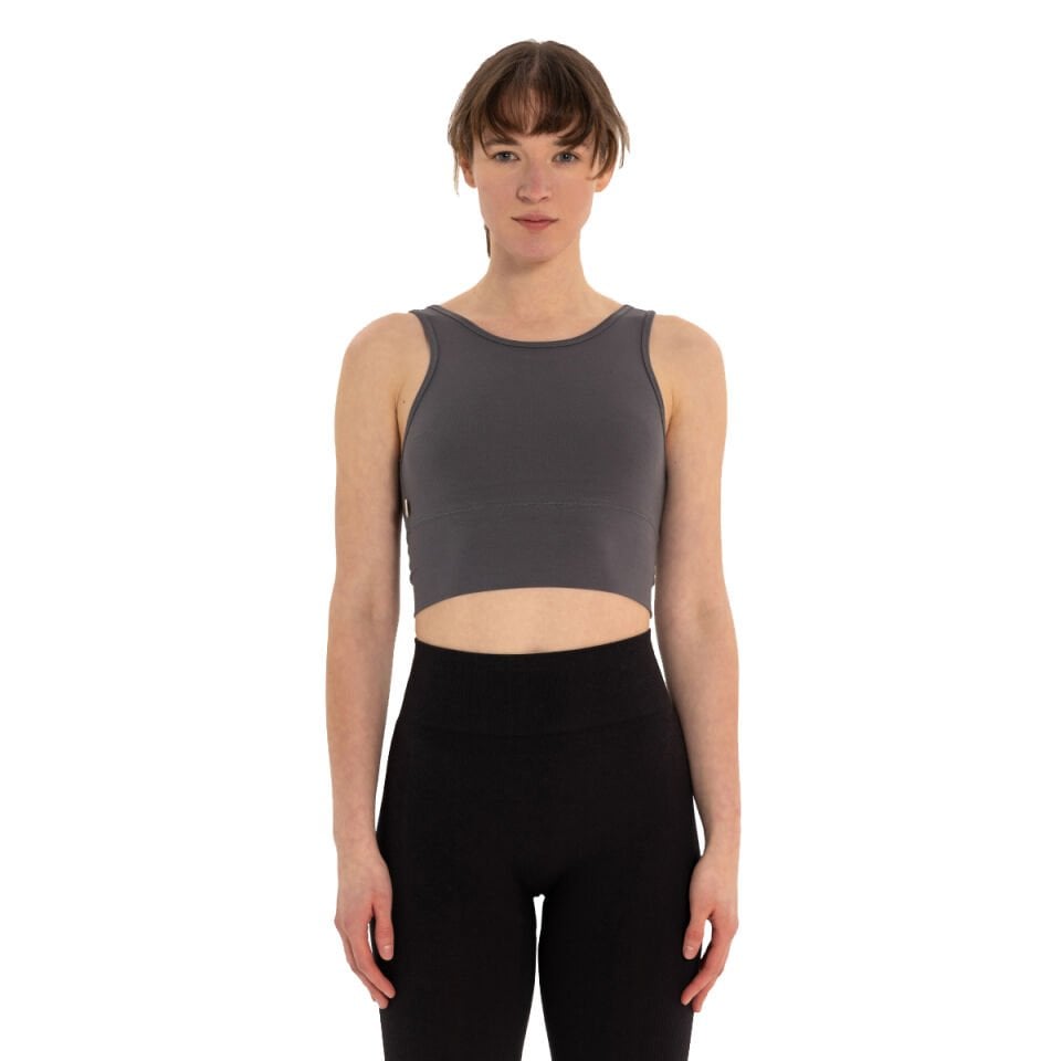 Thick Strap Basic Crop