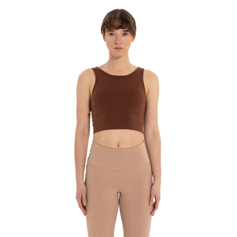 Thick Strap Basic Crop