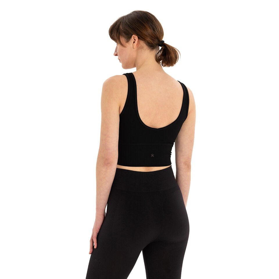 Thick Strap Basic Crop