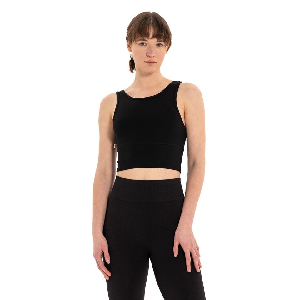 Thick Strap Basic Crop