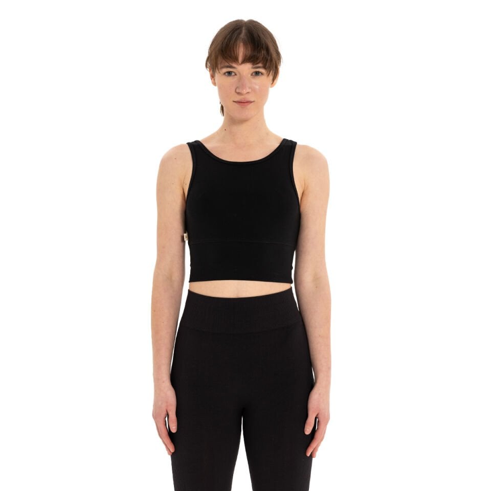 Thick Strap Basic Crop