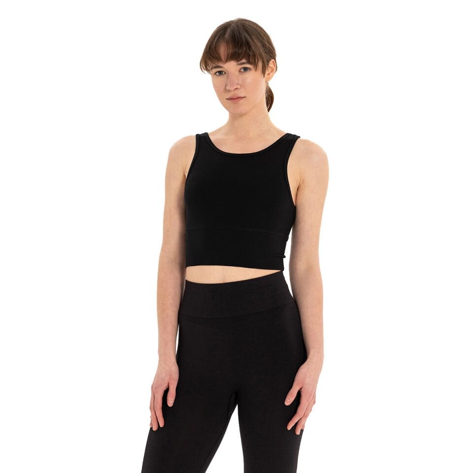 Thick Strap Basic Crop