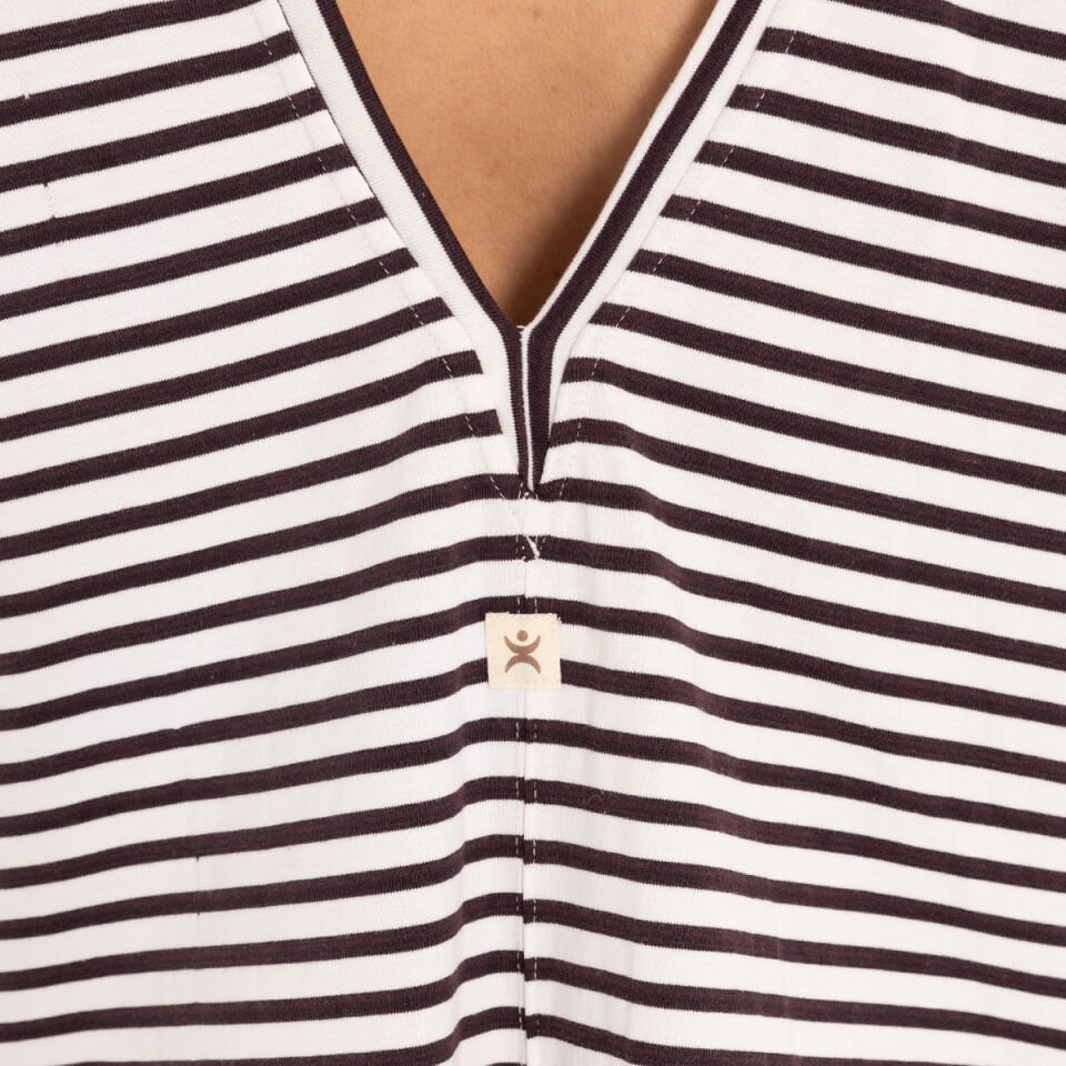 Inguz Stripe %100 Pamuk Şort Tulum