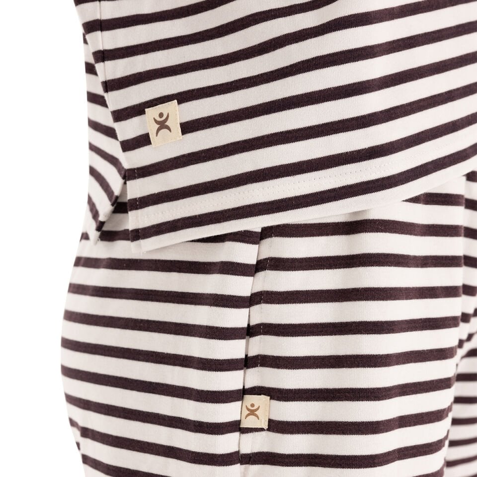 Inguz Stripe %100 Pamuk T-Shirt