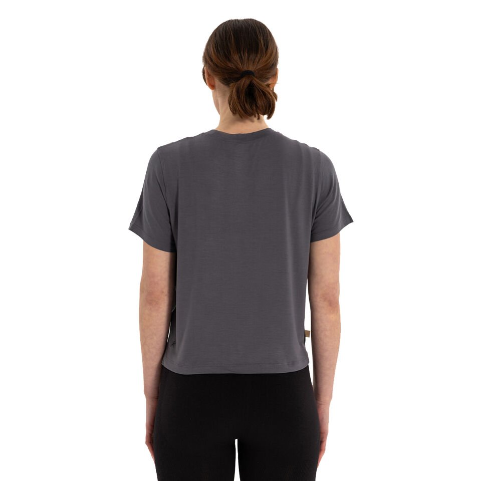 Modal Crew Neck Basic Yoga T-Shirt