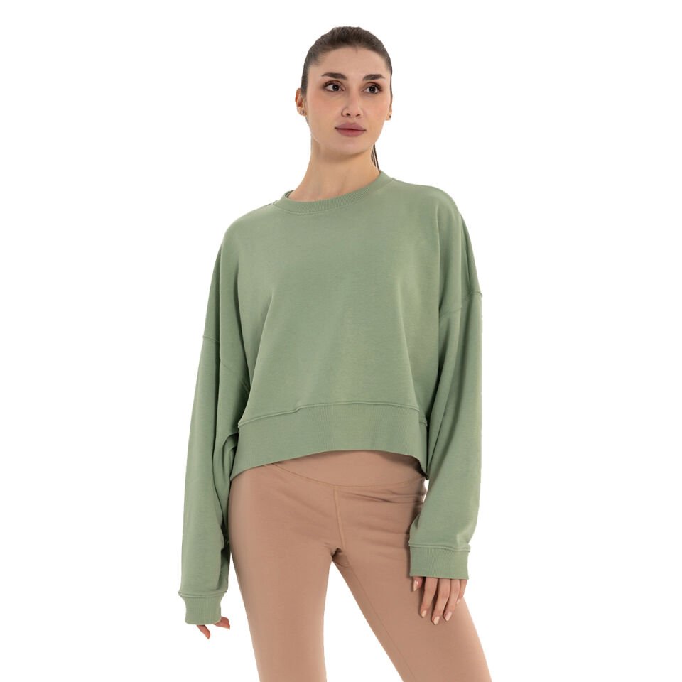 Organik Pamuk Oversize Sweatshirt