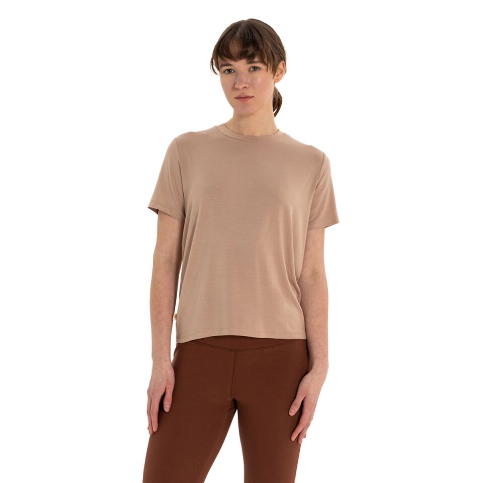 Inguz Sırt Bağlamalı Modal Yoga T-Shirt