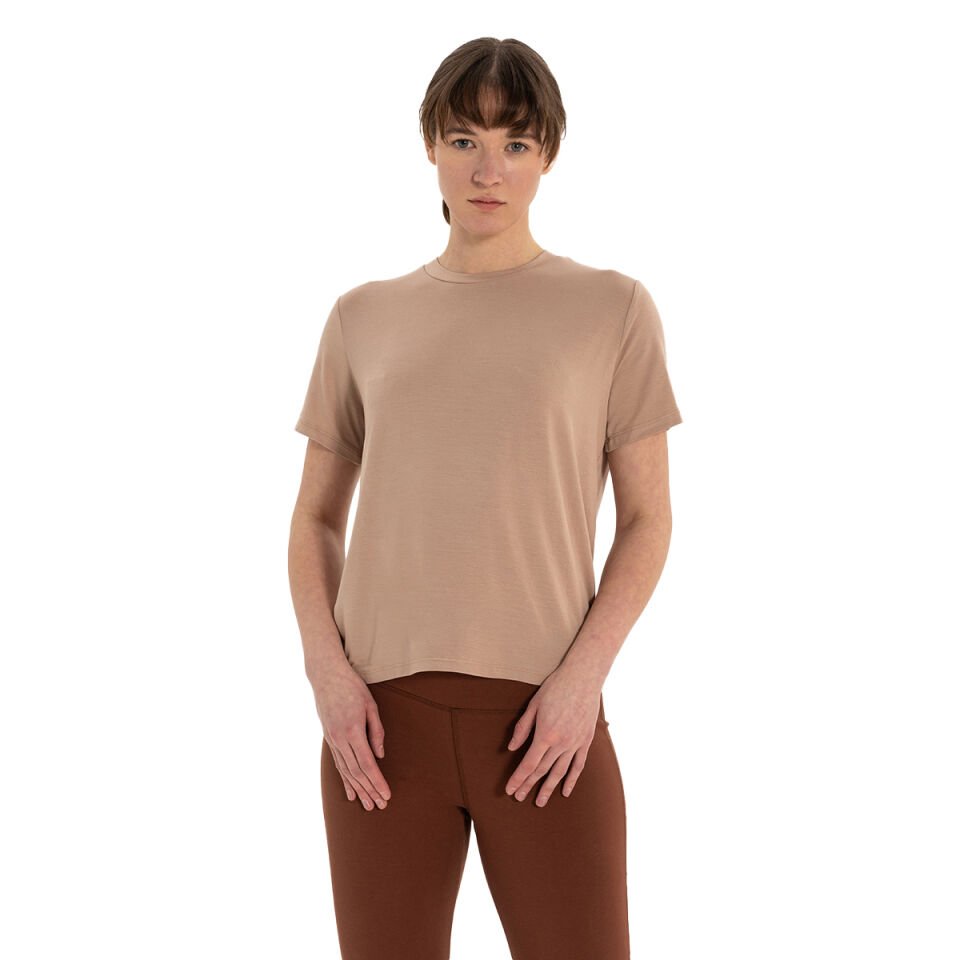 Inguz Sırt Bağlamalı Modal Yoga T-Shirt