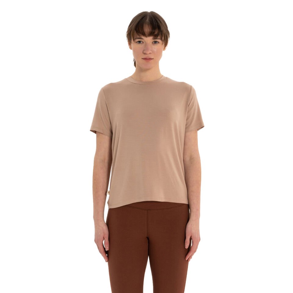 Modal Yoga T-Shirt with Back Tie