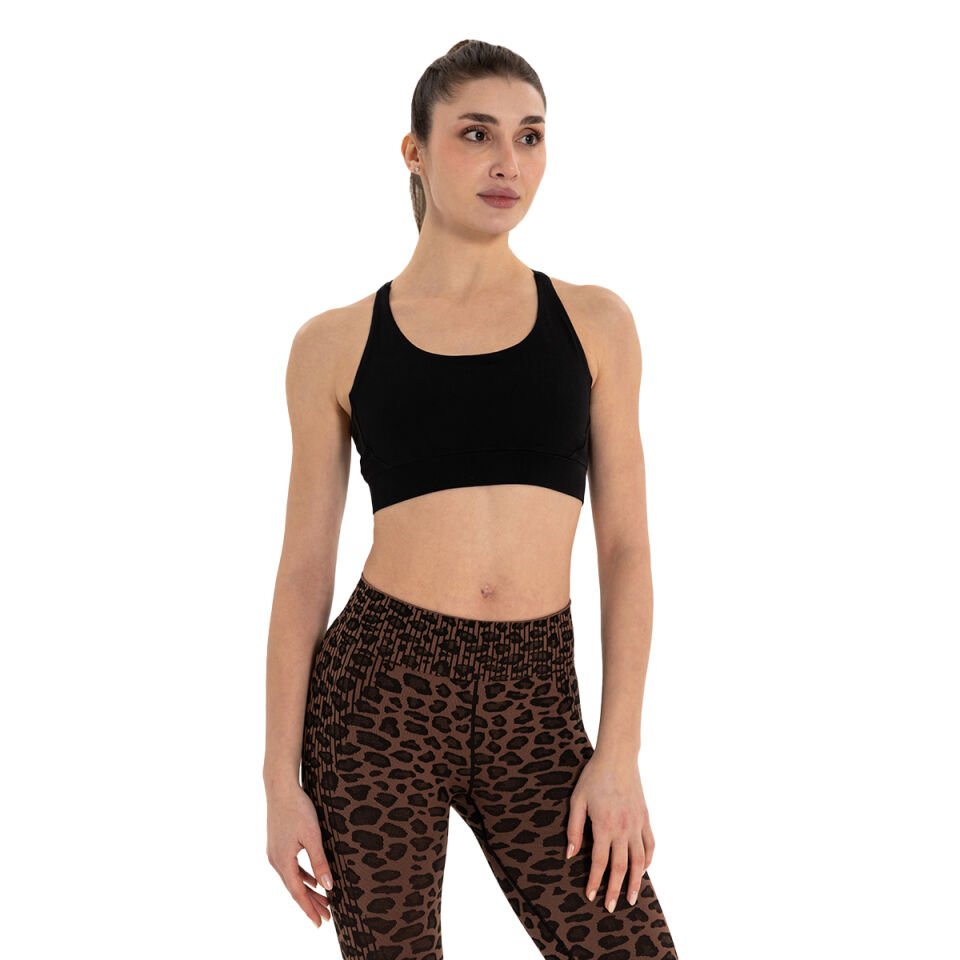Double Strap Cross Back Yoga Bustier